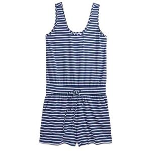 Women’s VINEYARD VINES Performance Navy blue & white striped romper- Size XL